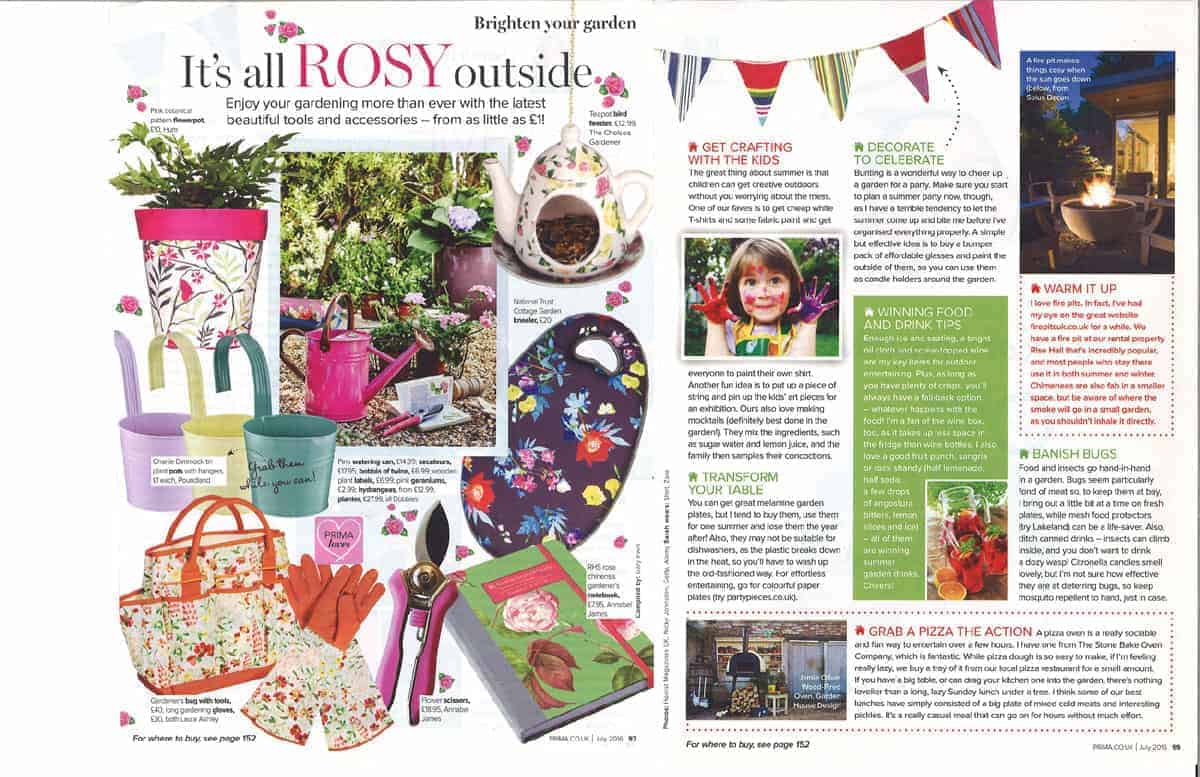 Prima Magazine July 2016 - Solus products