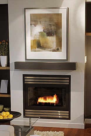 Solus Decor fireplace Judd mantel