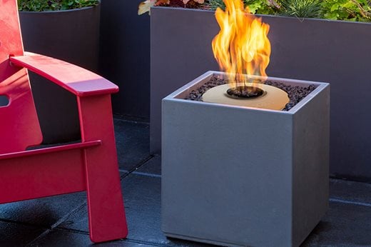 Solus Decor Fire Cube