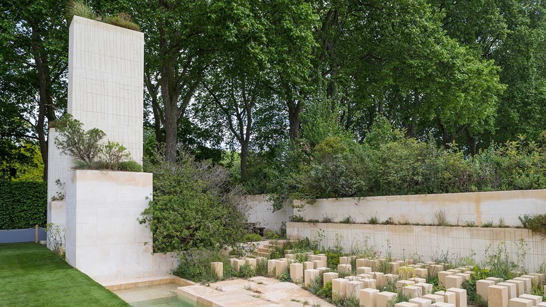 show garden by james basson chelsea flower show 2017