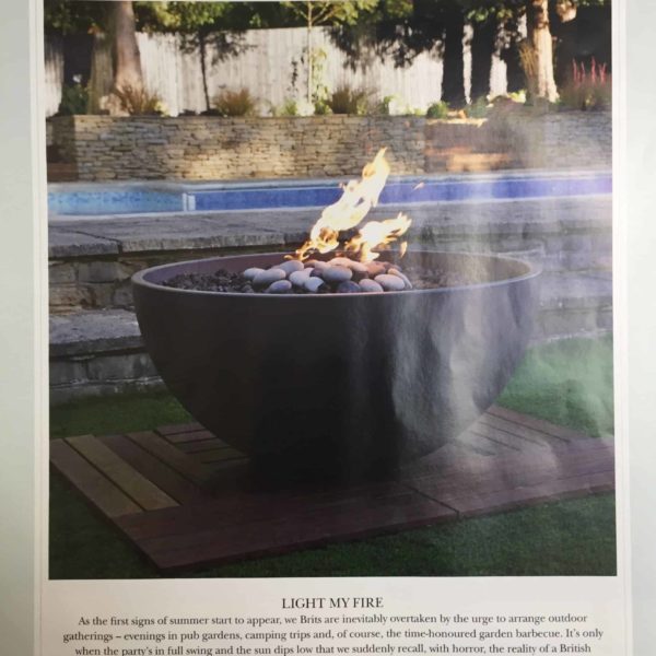 The Cheshire Magazine featuring a Solus Decor product
