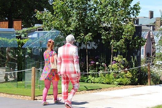 Fashion and Flowers at Chelsea Flower Show