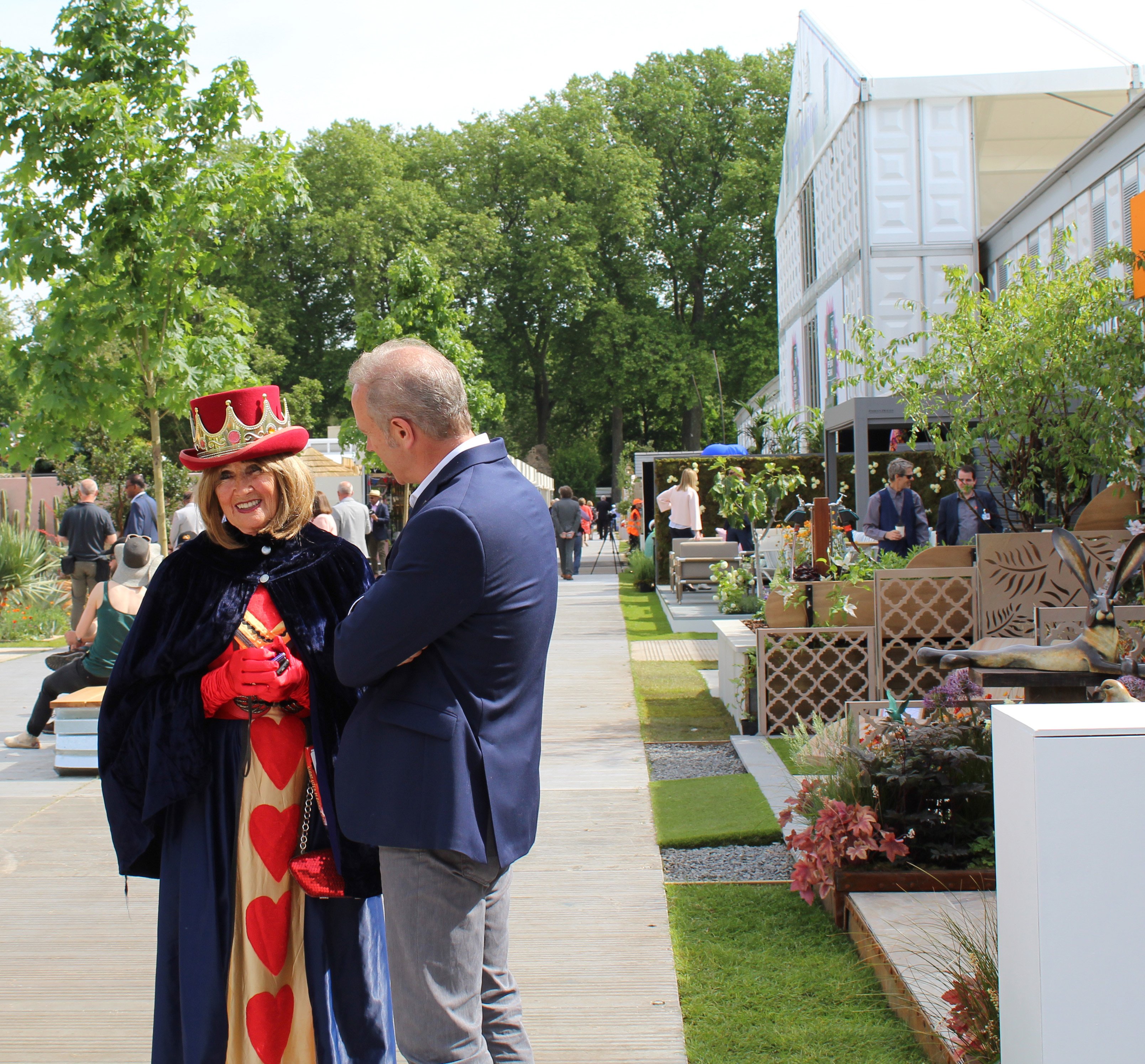 Queen of Hearts at Chelsea Flower Show