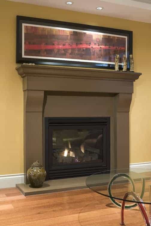 Cornice - Solus Decor concrete transitional mantel