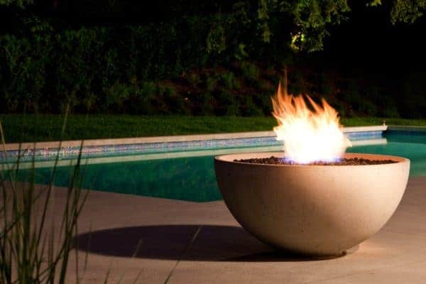 Solus hemi firepit in Sacramento 