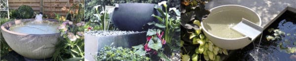 Dome and Scupper Water Features