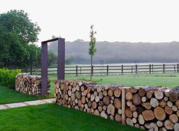 log fencing