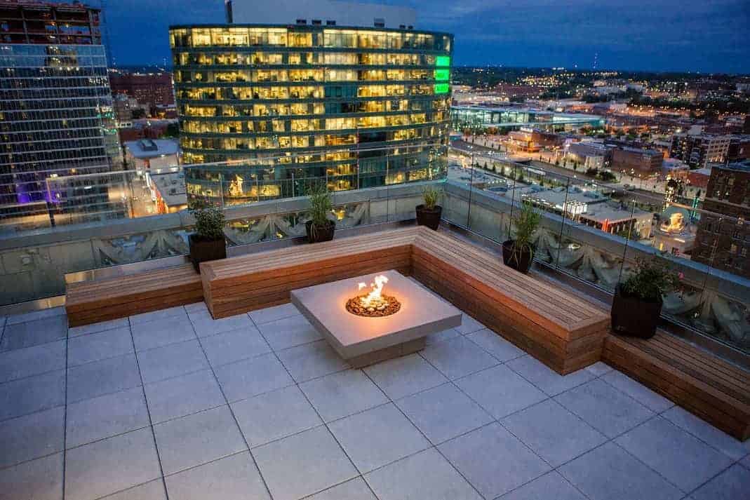 Elevated Halo 48 Fire Table- Kansas City, MO