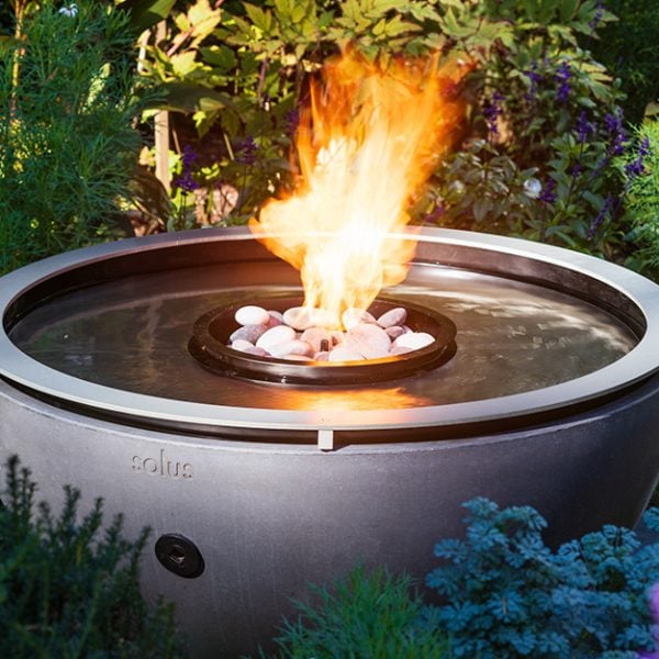 Solus Pacific Rim gas and propane fire pit/fire bowl