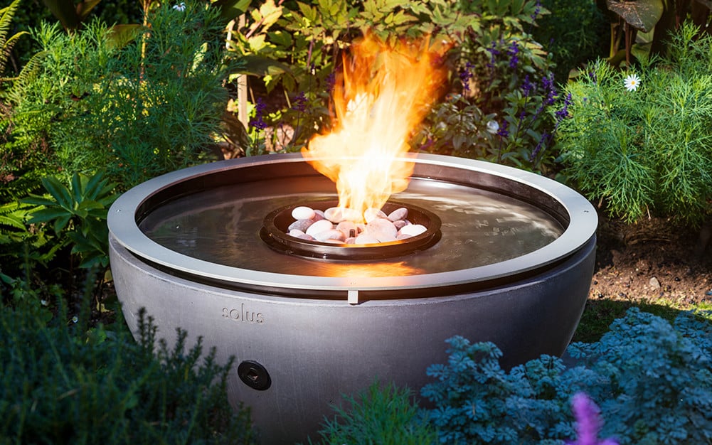 Solus Pacific Rim gas and propane fire pit/fire bowl