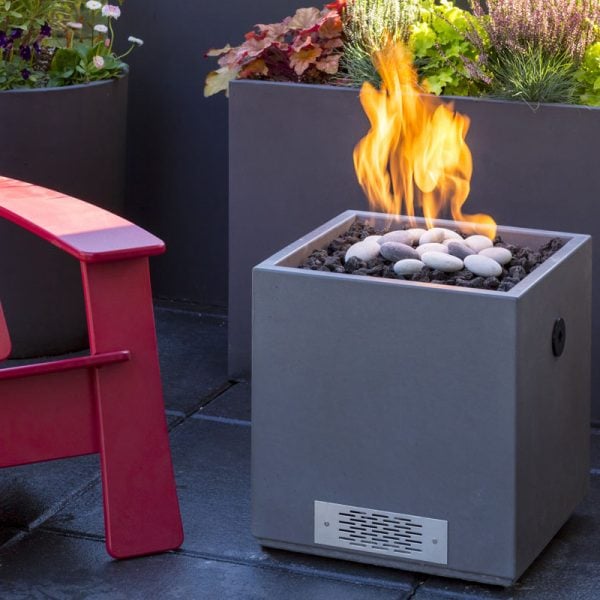 Solus Firecube gas and propane fire pit, product image