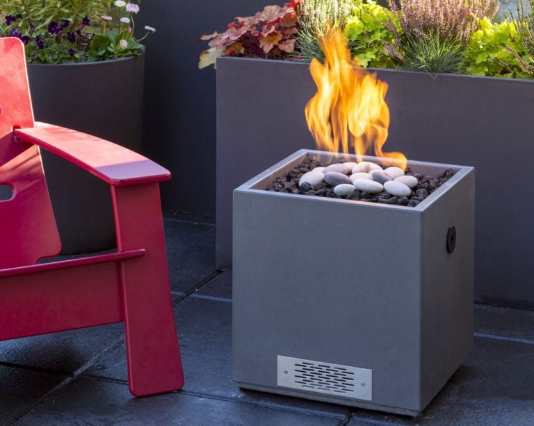 Solus Firecube gas and propane fire pit, product image