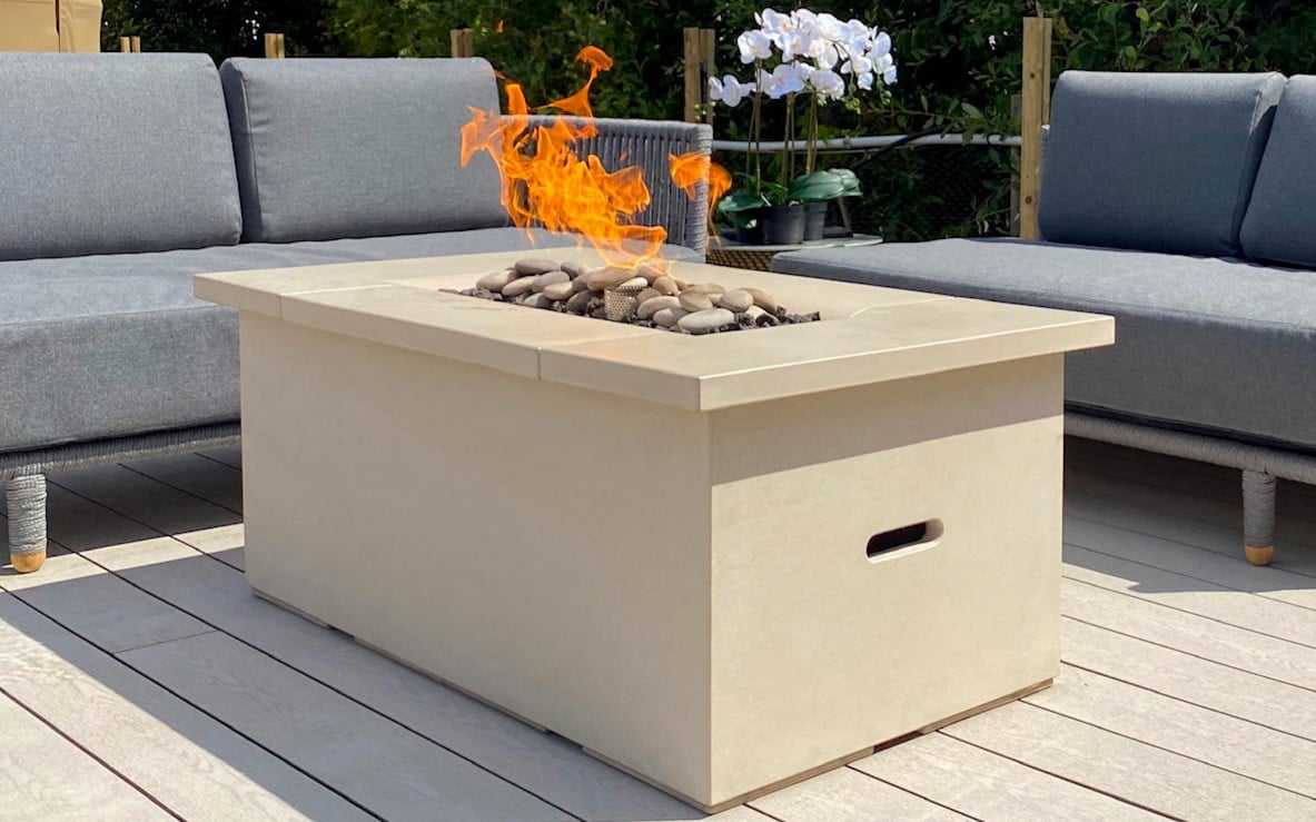 Solus Firetable gas and propane fire pit, product image