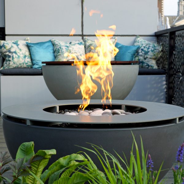Hemi gas and propane fire pit/fire bowl, gallery