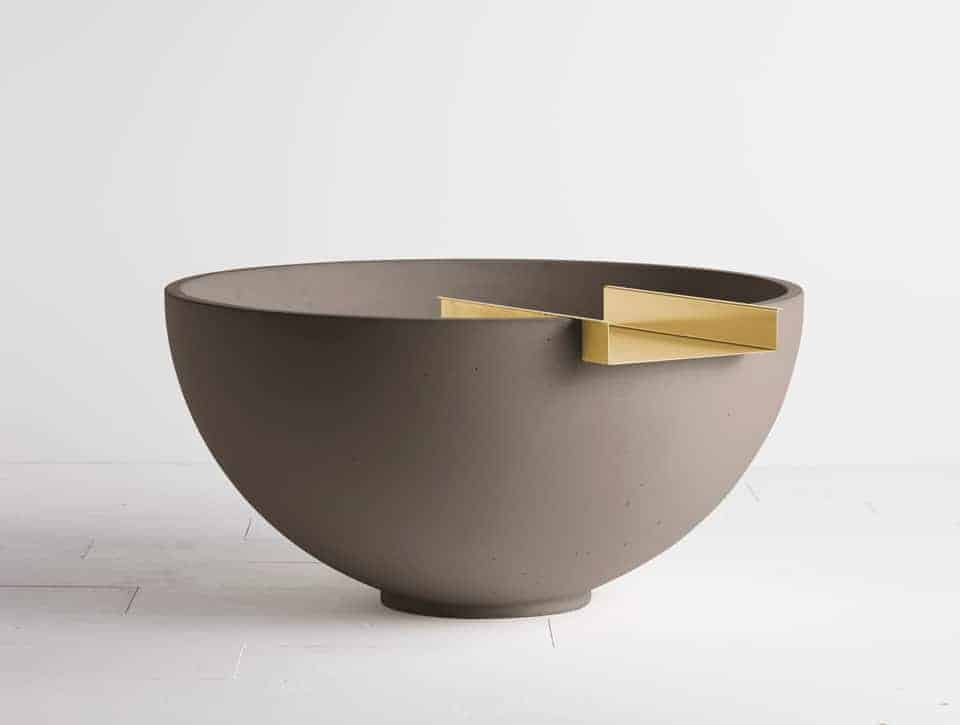 Solus Scupper water feature, colour range