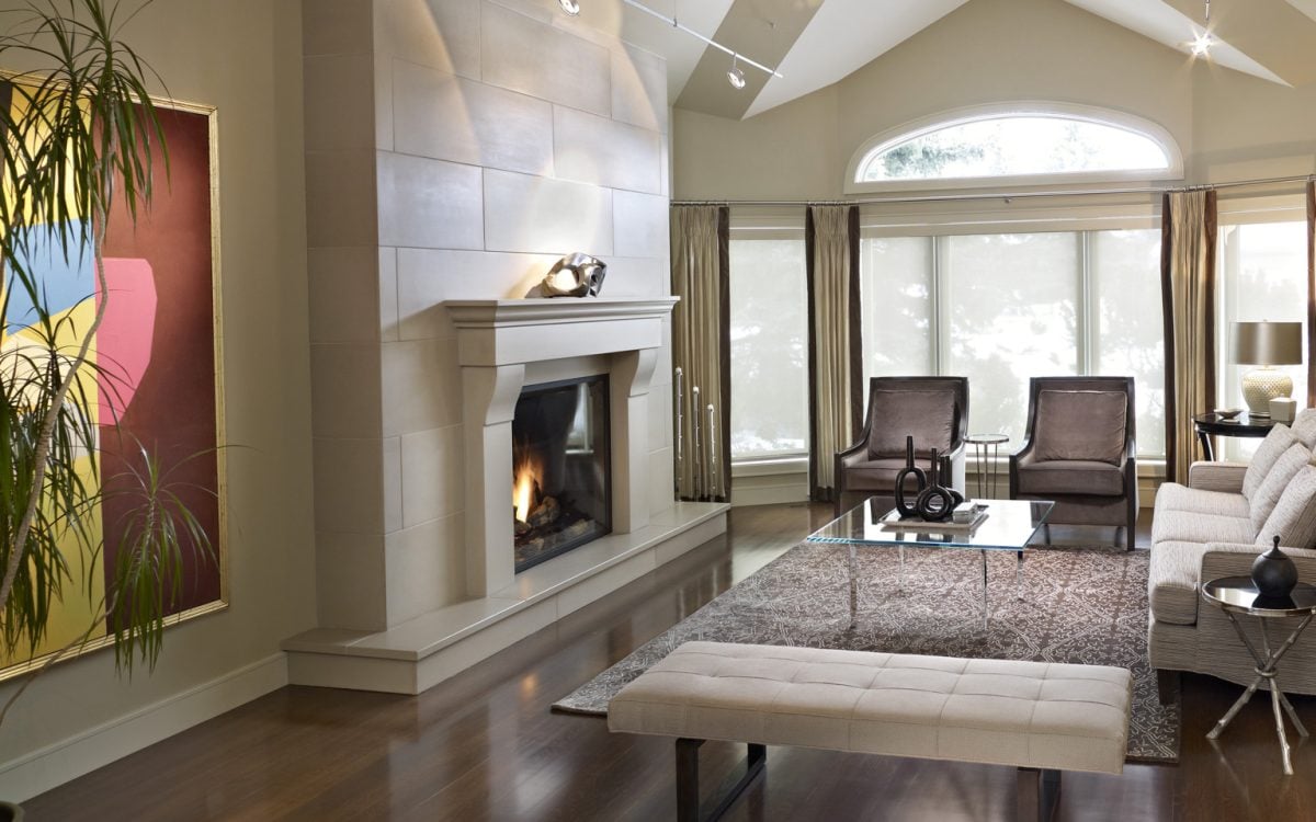 Solus Decor contemporary custom fireplace surrounds