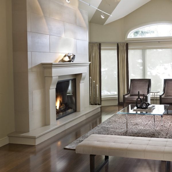 Solus Decor contemporary custom fireplace surrounds