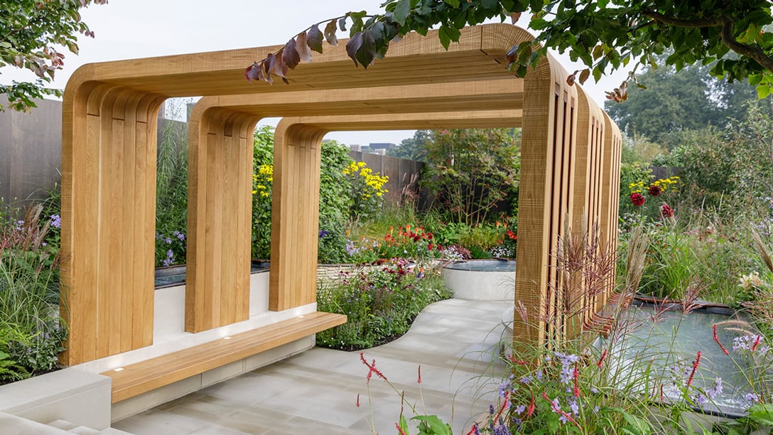 NHS tribute garden chelsea flower show 2021