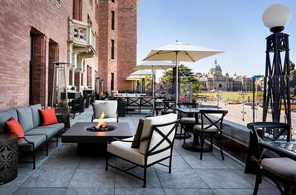Elevated Halo Fire Pit