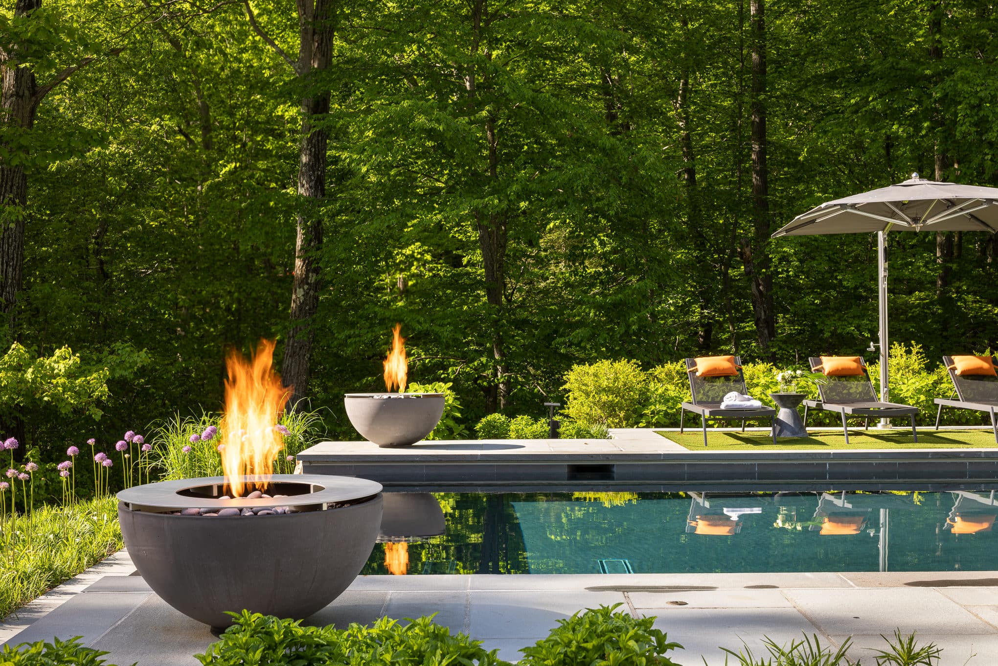 Hemi fire bowl