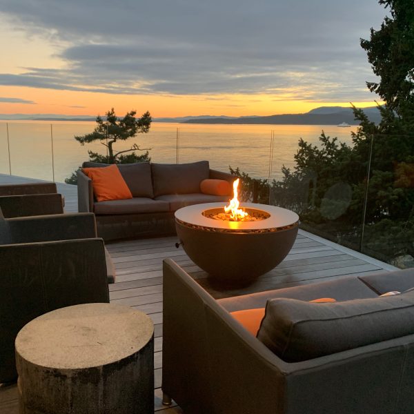 Hemi 36 gas and propane fire pit/fire bowl, gallery
