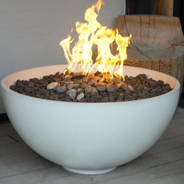 Modern fire pits, legal in Los Angeles, California