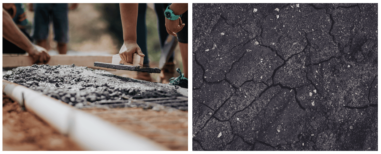 DIY concrete fire pit