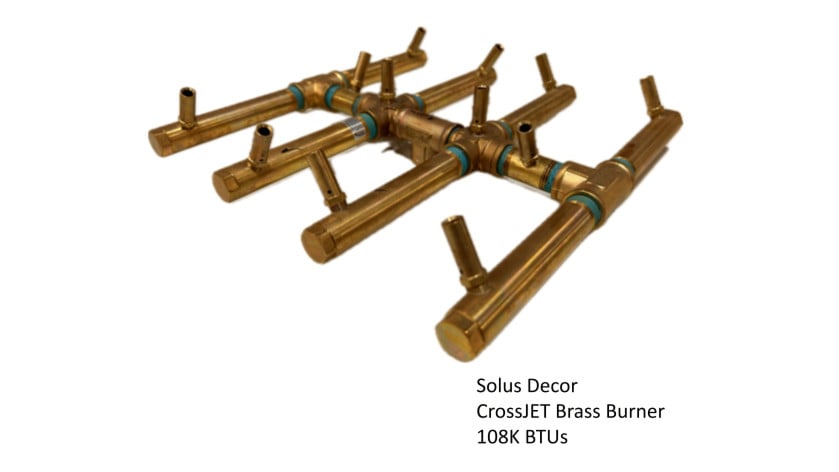 Solus Decor: Elevating Outdoor Elegance with CSA and ANSI Certified Gas Fire Pit Burners