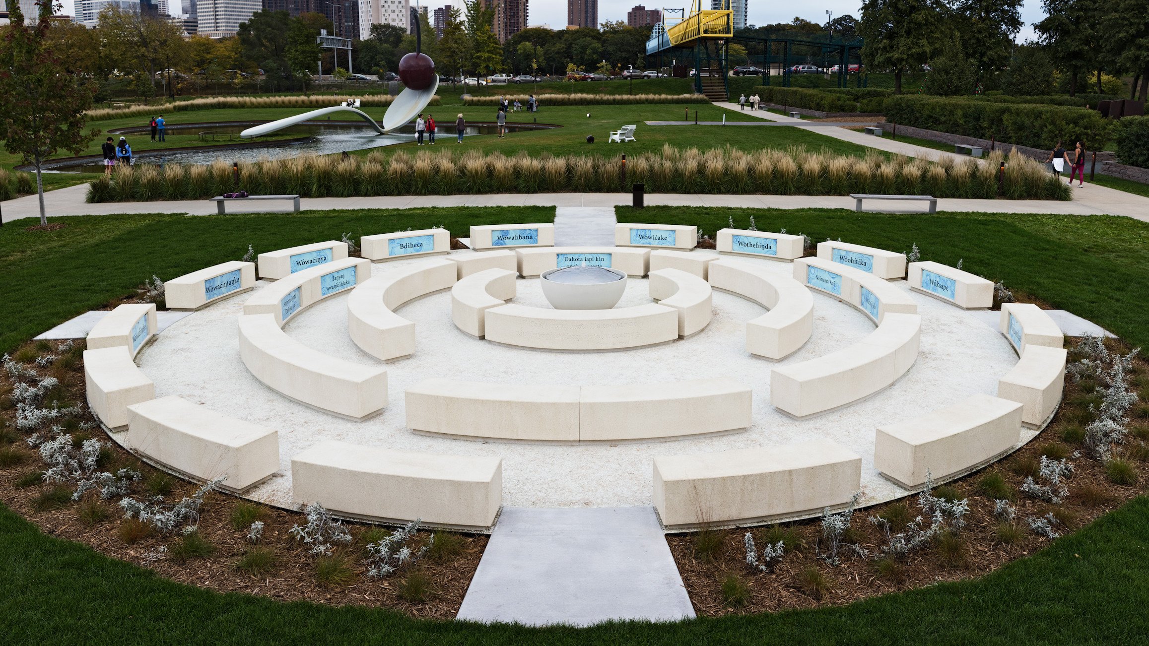 Ockiyapi at the Walker Art Center Sculpture Garden