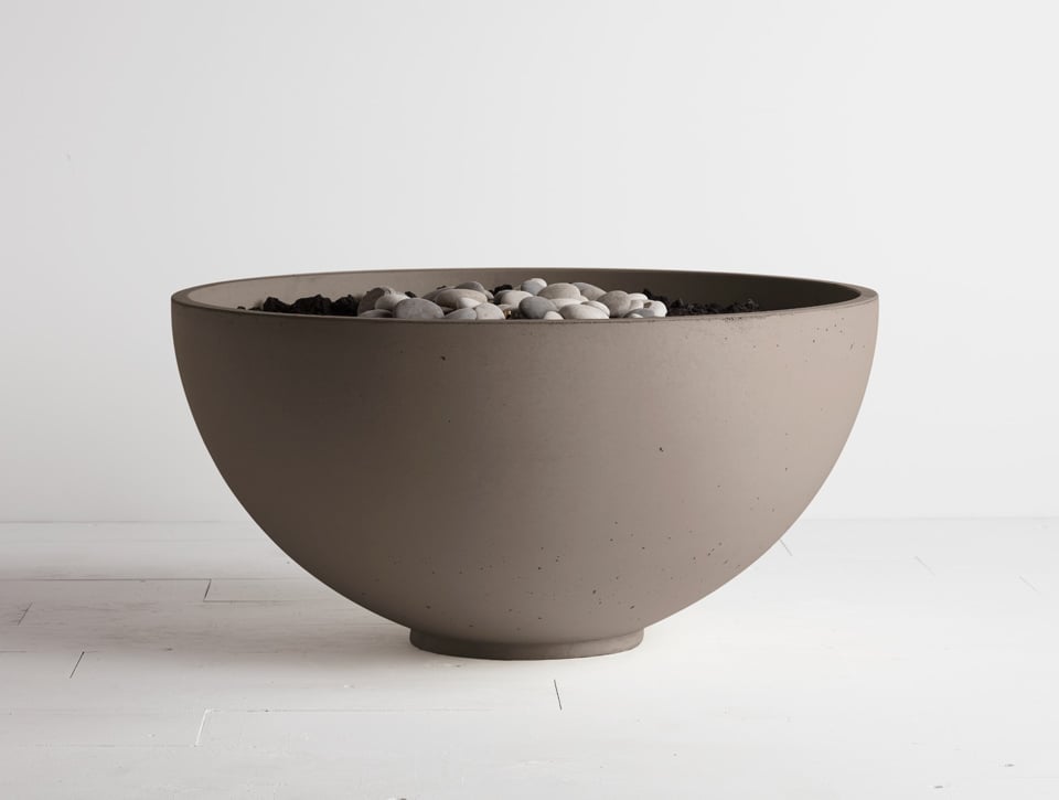 Hemi 36 fire bowl in Shiitake, 20% off!