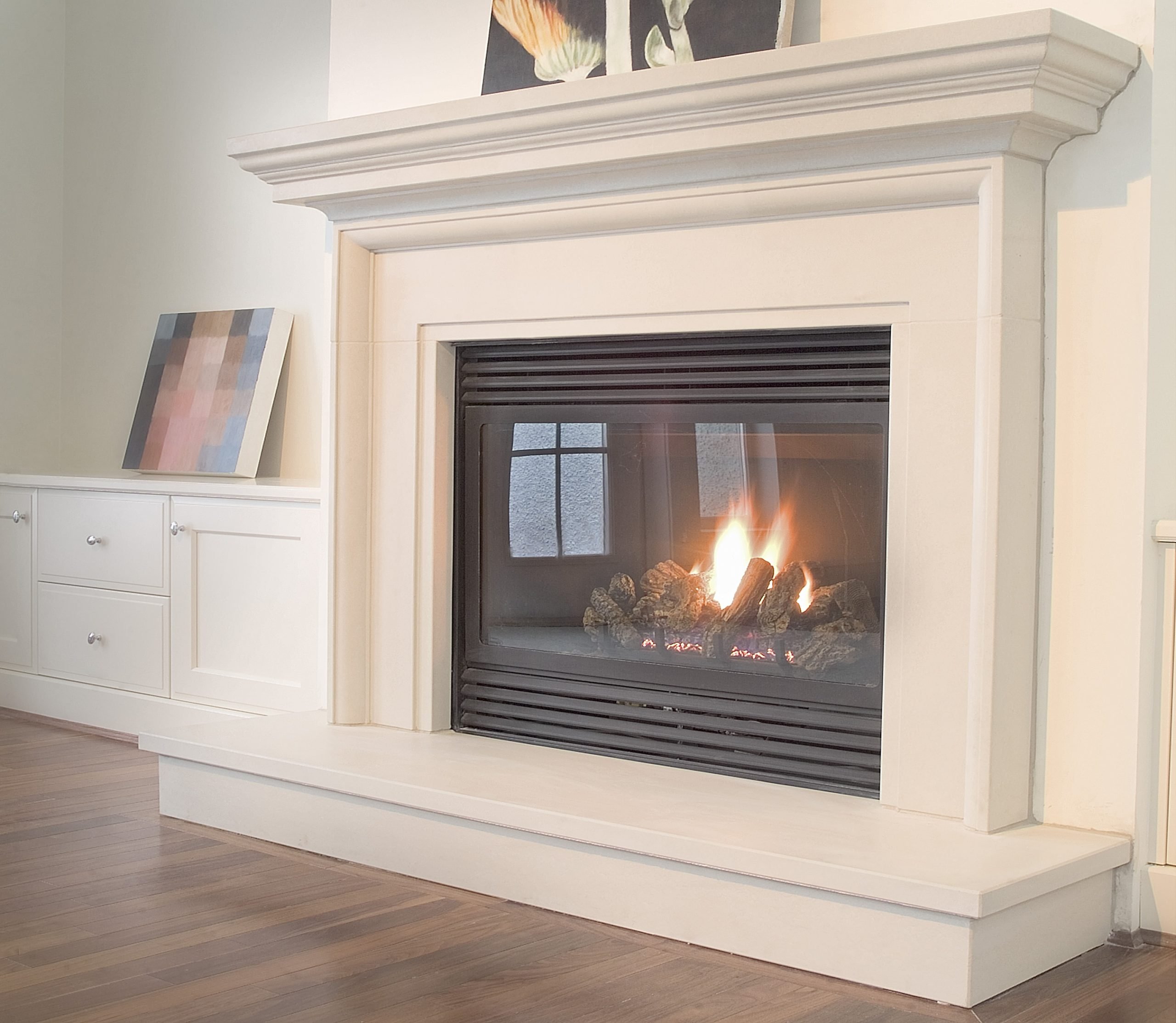 Solus Fire Surround Crown 73 in Halva