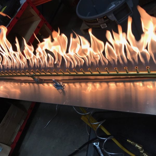Certified Gas Fire Pits are all burn tested before leaving our facility