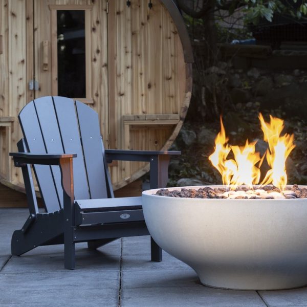 Handcast vs. mass-produced concrete firepits